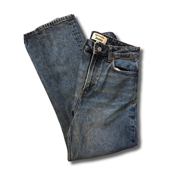 Reformation High Rise Blue Jeans - Picture 2 of 7